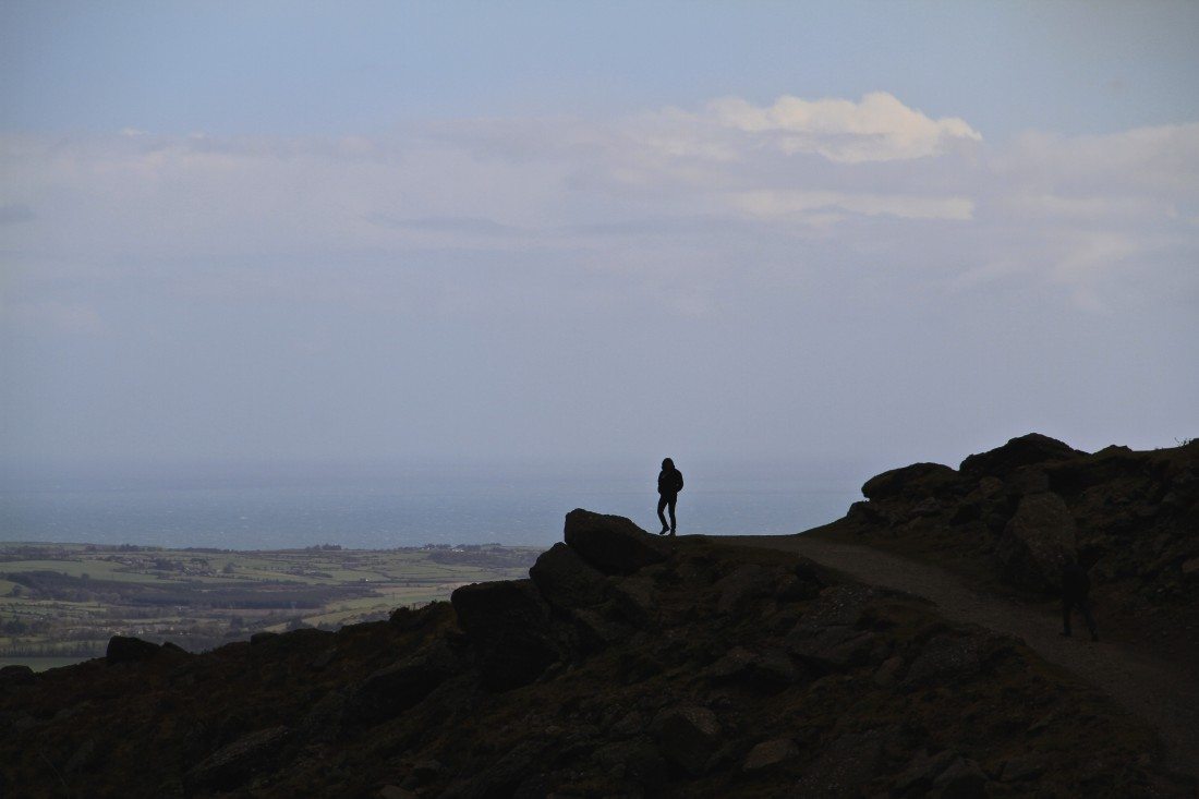 Blue-sky-sea-man-Comeragh-Waterford